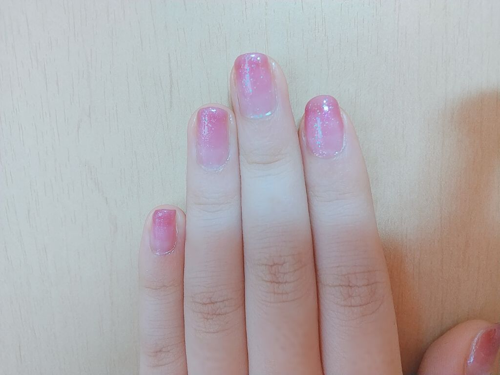 ジェルネイル トップコート/LOUJENE/ジェルネイルを使ったクチコミ（2枚目）