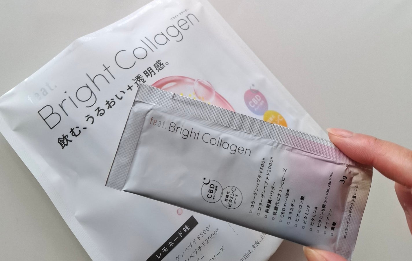 ブライト コラーゲン/Feat./美容サプリメントを使ったクチコミ(4枚目)