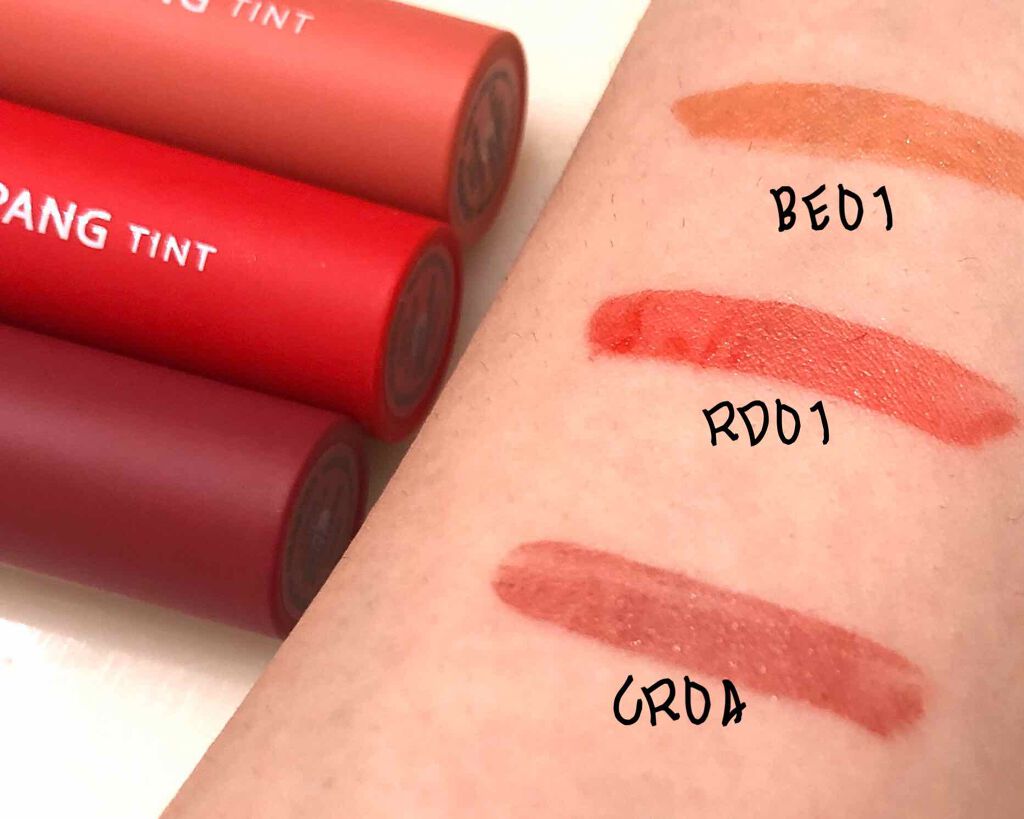 アピュー ジューシーパン ティント/A’pieu/リップティントを使ったクチコミ（3枚目）