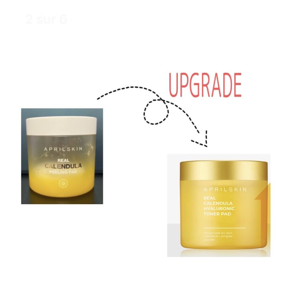 リアルカレンデュラピーリングパッド/APRILSKIN/トナーパッドを使ったクチコミ（3枚目）