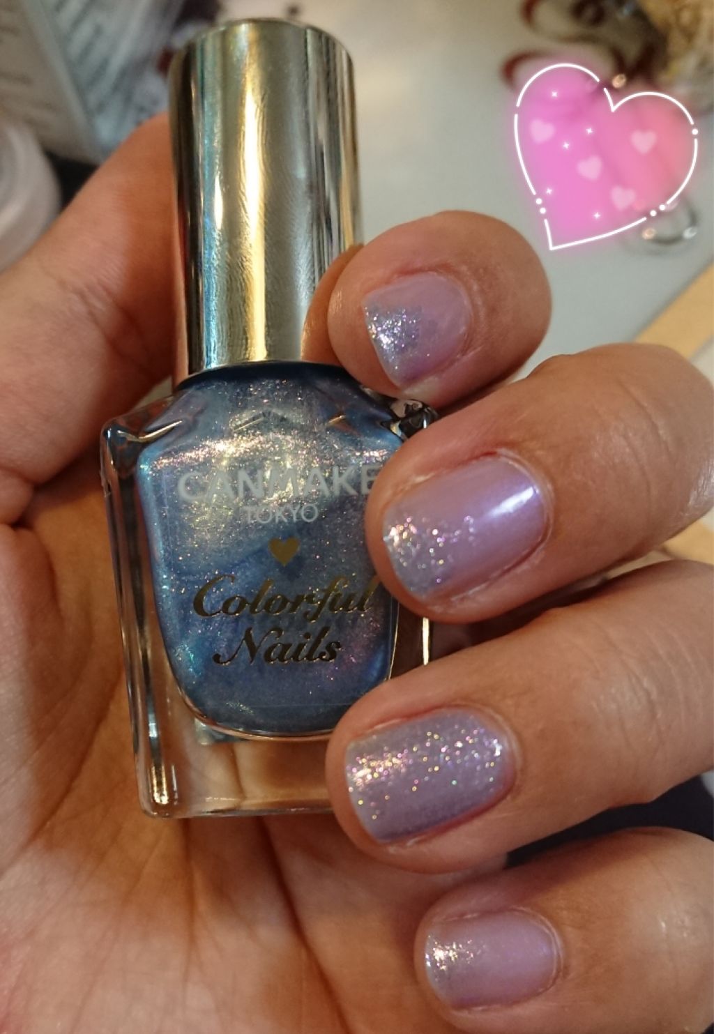 カラフルネイルズ/キャンメイク/マニキュアを使ったクチコミ(2枚目)