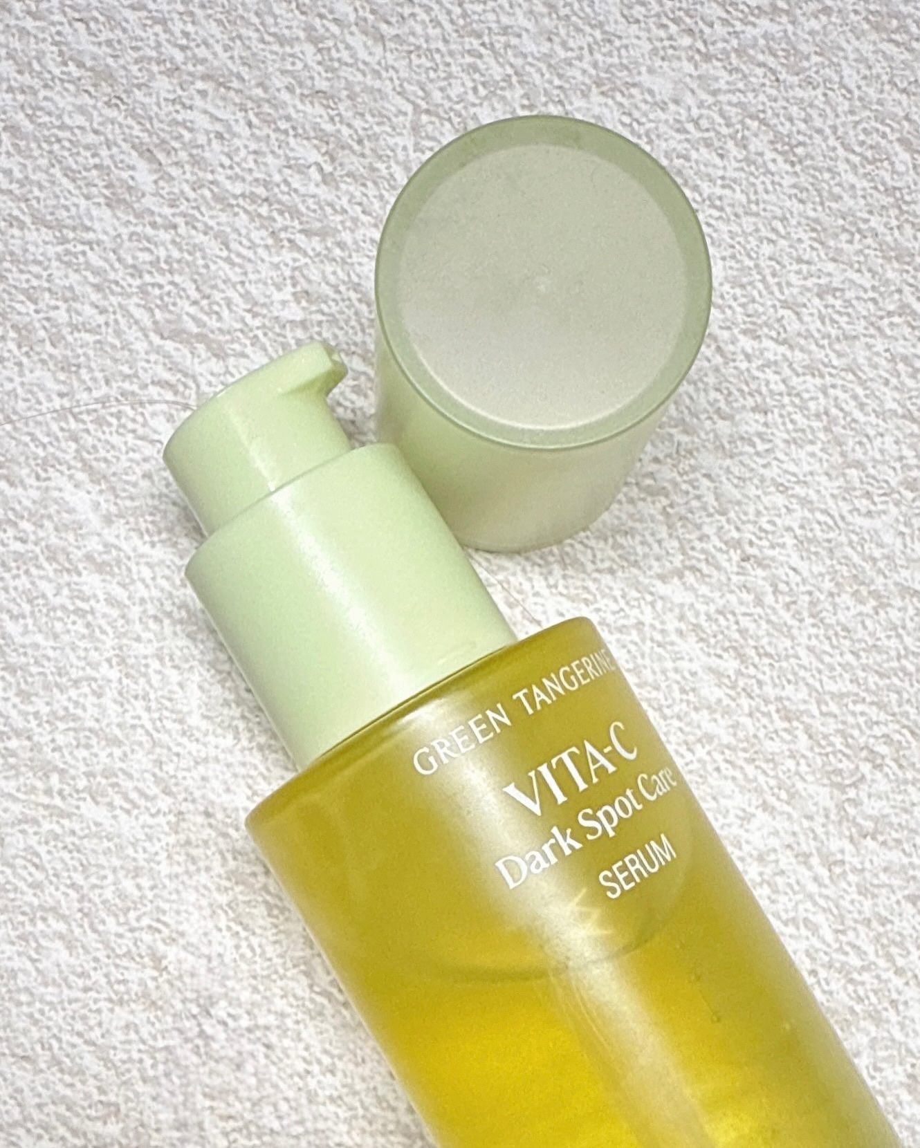 グリーンタンジェリン ビタC ダークスポットケアセラム/goodal/美容液を使ったクチコミ（3枚目）