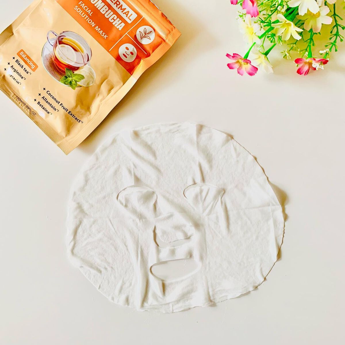 7days フェイシャルソリューションマスク コンブチャ/Dr.DERMAL/シートマスク・パックを使ったクチコミ(5枚目)