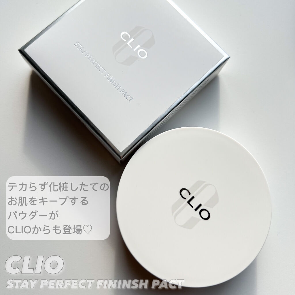STAY PERFECT FININSH PACT/CLIO/プレストパウダーを使ったクチコミ（2枚目）