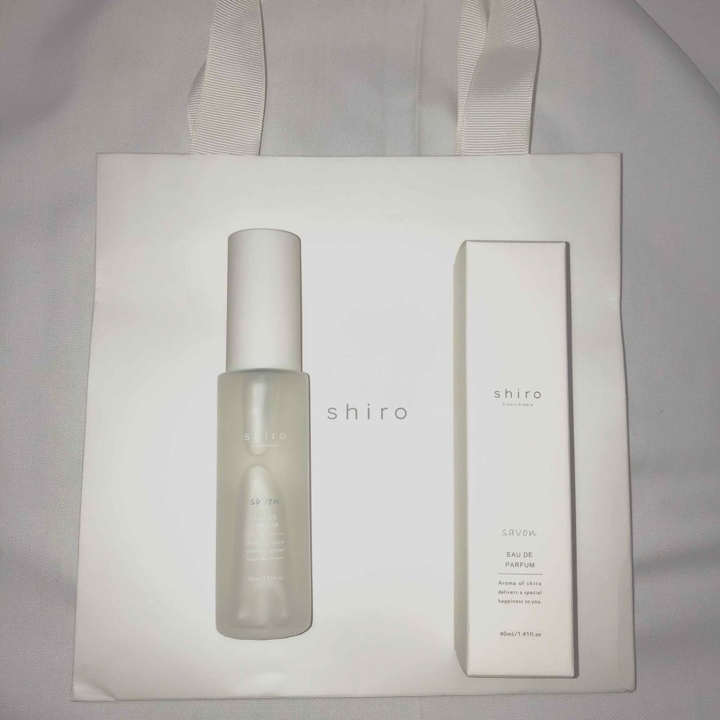 サボン オードパルファン/SHIRO/香水(レディース)を使ったクチコミ(1枚目)