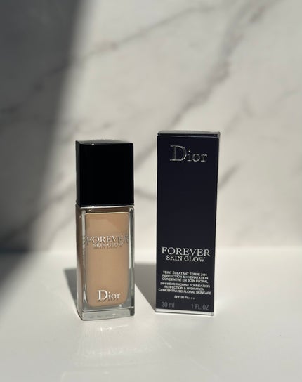 ディオールスキン フォーエヴァー フルイド グロウ/Dior/リキッドファンデーションを使ったクチコミ(1枚目)