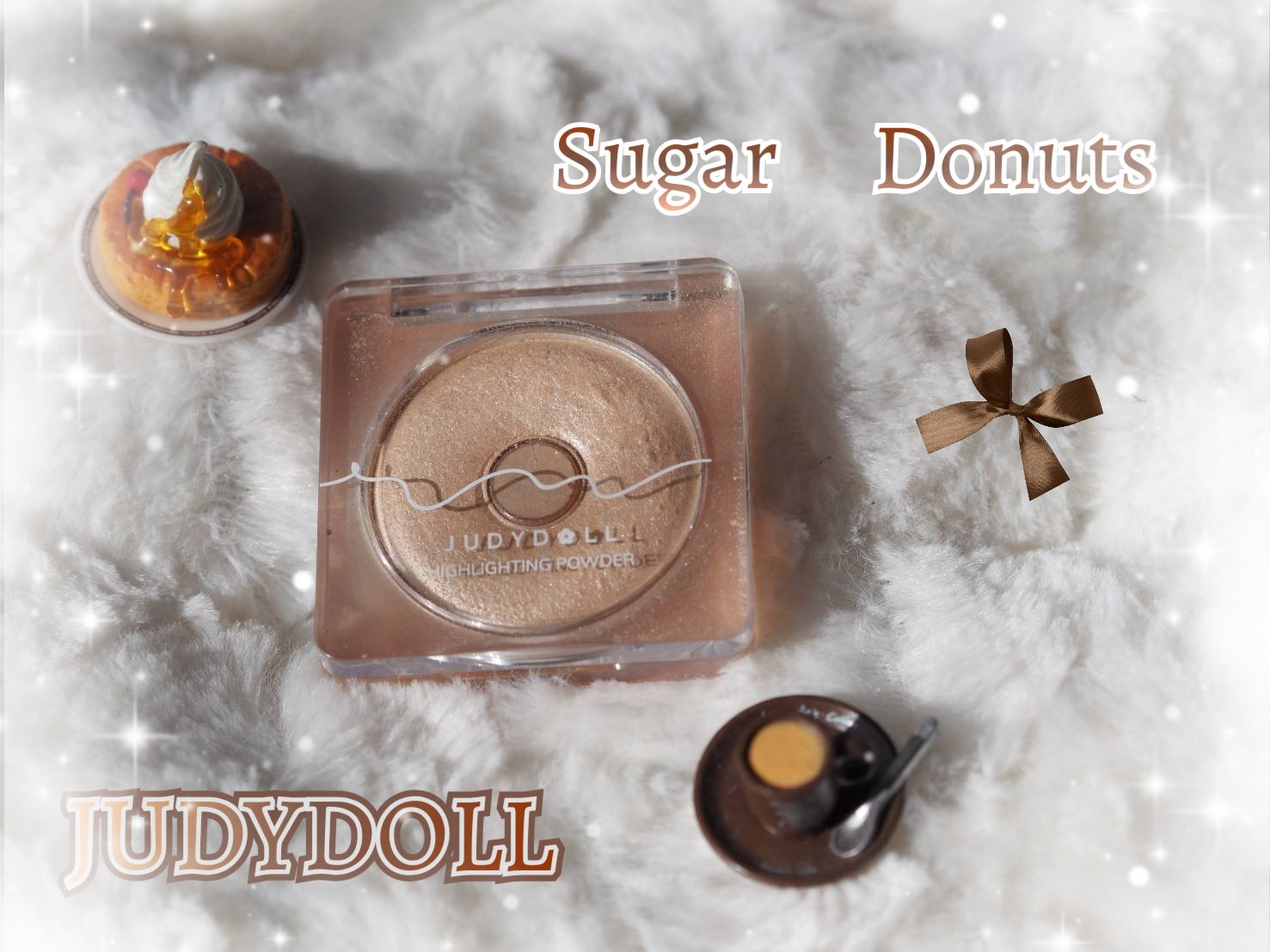 ドーナッツハイライト 01 シュガーバター/JUDYDOLL/パウダーハイライトを使ったクチコミ（1枚目）