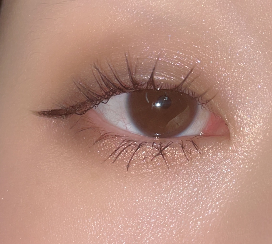 アイリッドニュアンス 06 ラムレーズン/UNMIX/単色アイシャドウを使ったクチコミ（2枚目）