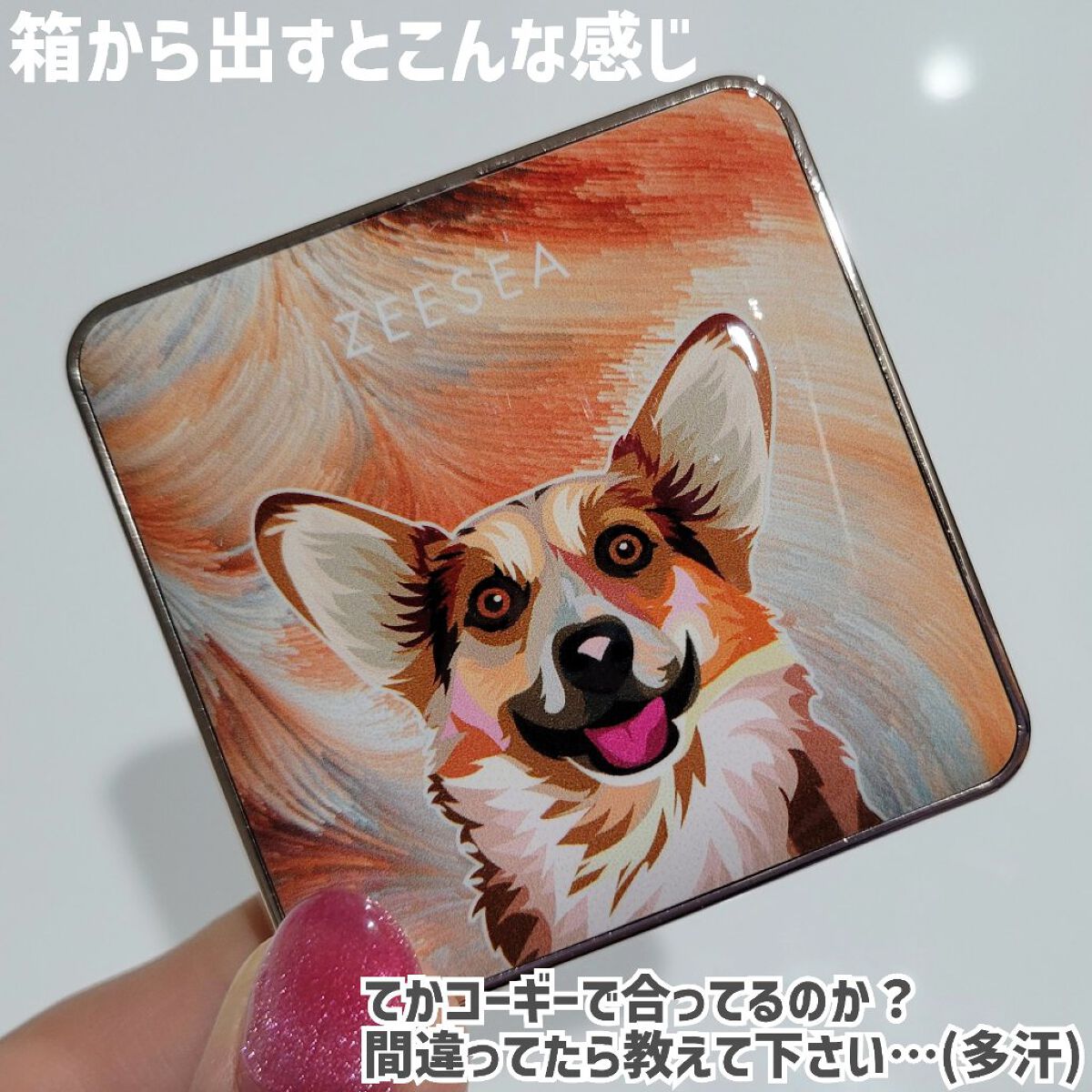 アニマルアイシャドウ(4シェード)/ZEESEA/アイシャドウパレットを使ったクチコミ（3枚目）