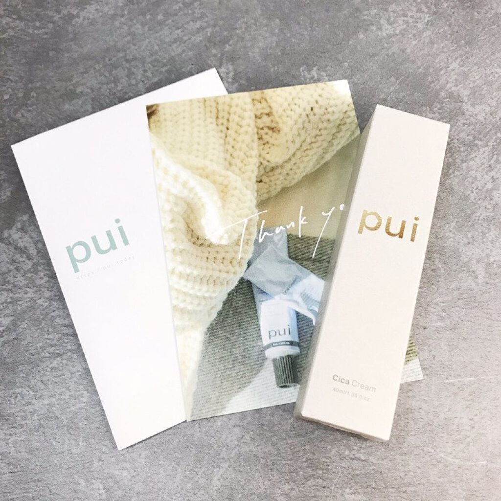 cica cream/PUI/フェイスクリームを使ったクチコミ(2枚目)