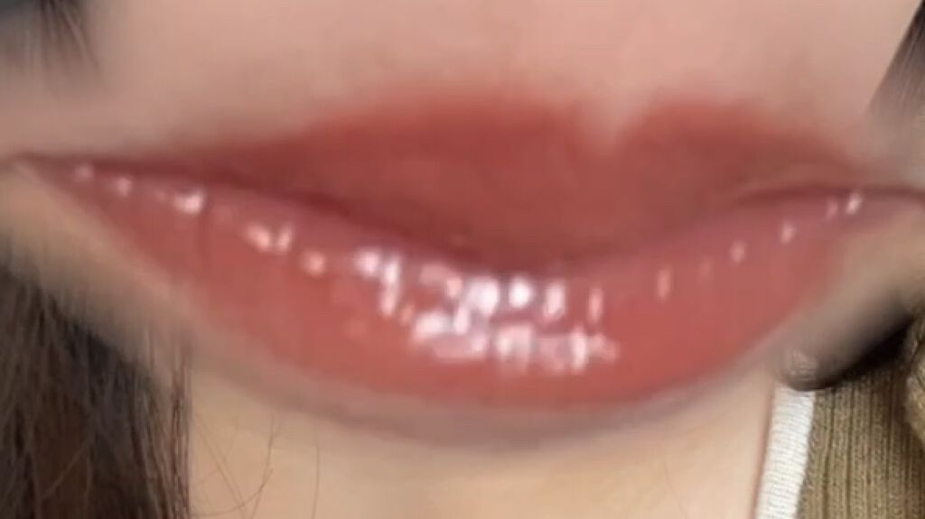 ジューシーラスティングティント/rom&nd/リップティントを使ったクチコミ（2枚目）