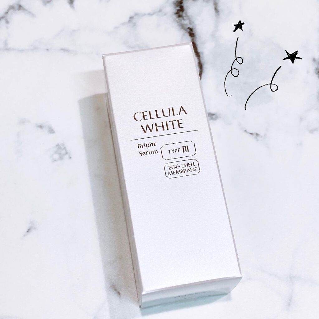 ホワイト ブライトセラム/CELLULA/美容液を使ったクチコミ（2枚目）