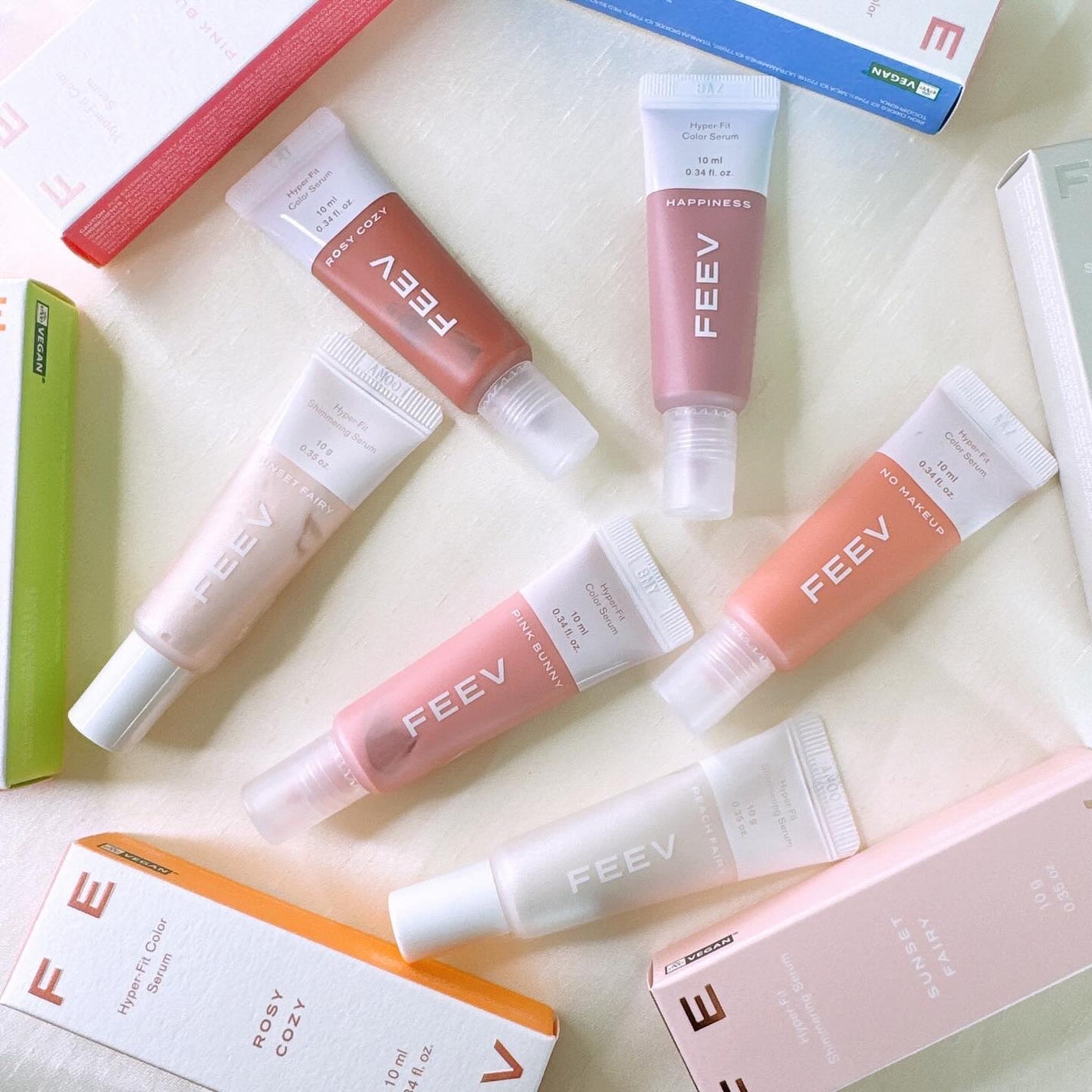 カラーセラムミニ/FEEV/リキッドチークを使ったクチコミ(1枚目)