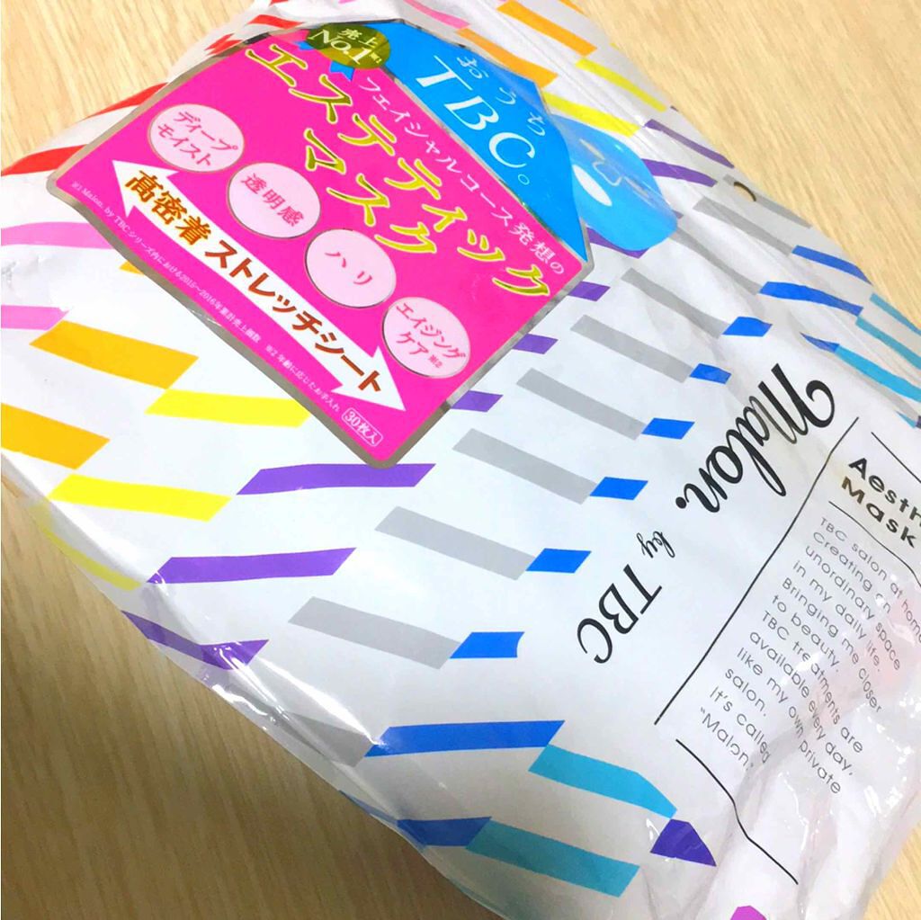 Malon.by TBC エステティックマスク/TBC/シートマスク・パックを使ったクチコミ（1枚目）