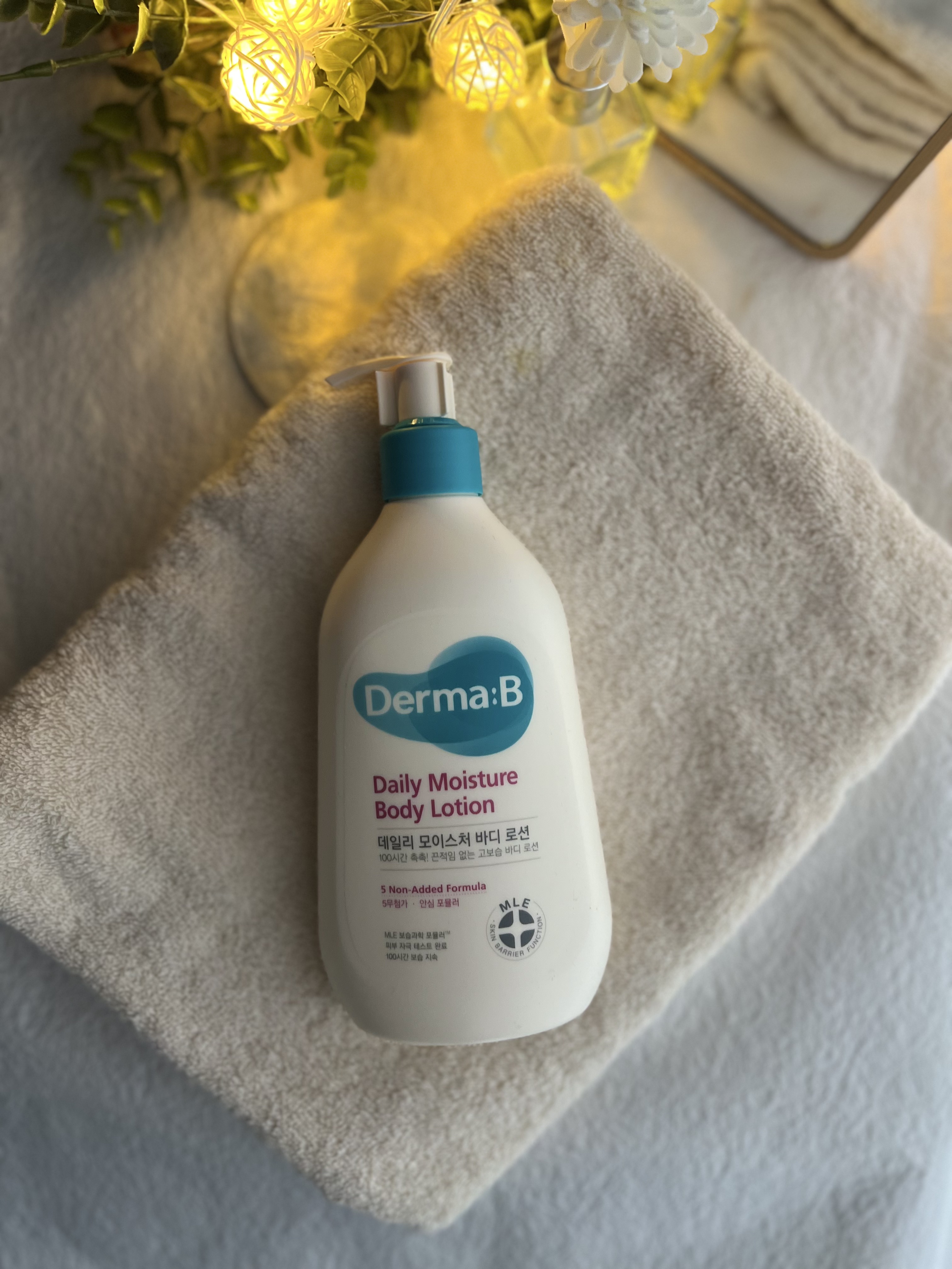 デイリーモイスチャーボディローション/Derma:B/ボディローションを使ったクチコミ（1枚目）