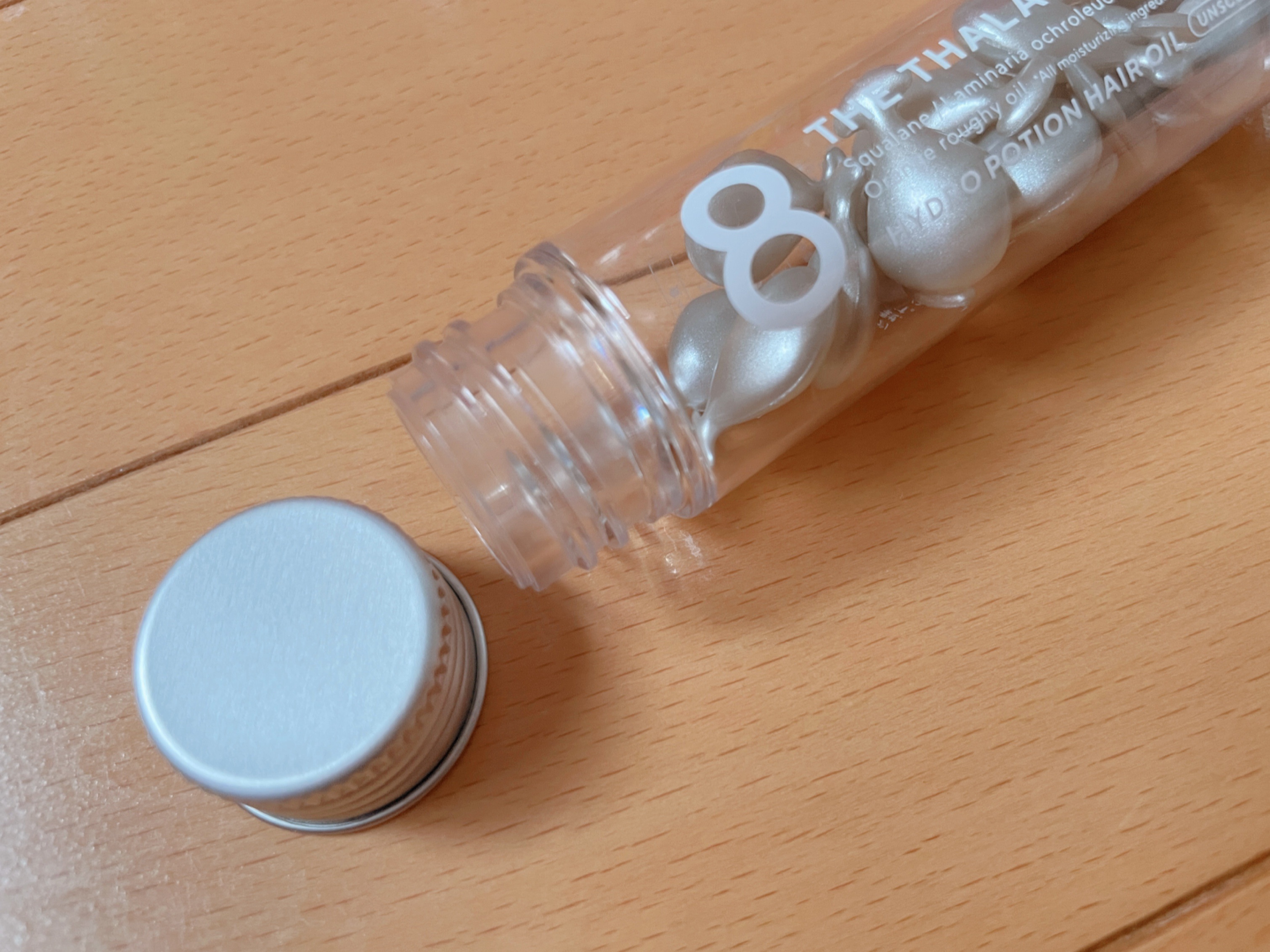 ハイドロポーション 美容液ヘアオイル（無香料）/エイトザタラソ/ヘアオイルを使ったクチコミ（1枚目）