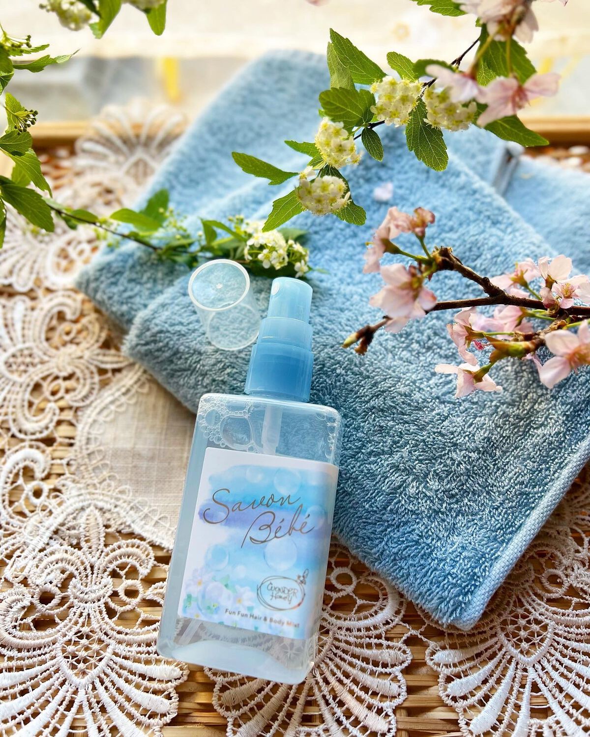 ワンダーハニー ファンファンヘア＆ボディミスト サボンべべ/VECUA Honey/香水(その他)を使ったクチコミ（1枚目）