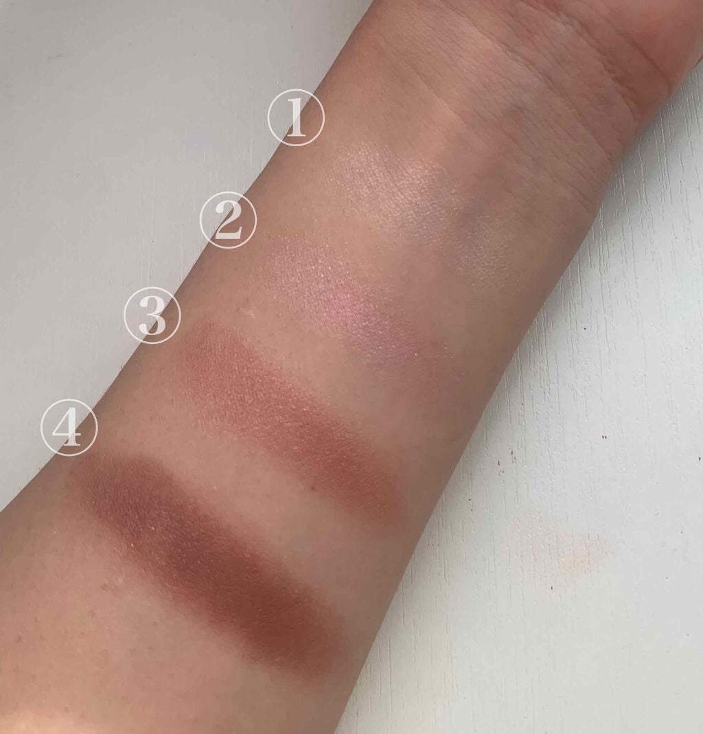 シルキースフレアイズ/キャンメイク/アイシャドウパレットを使ったクチコミ(3枚目)