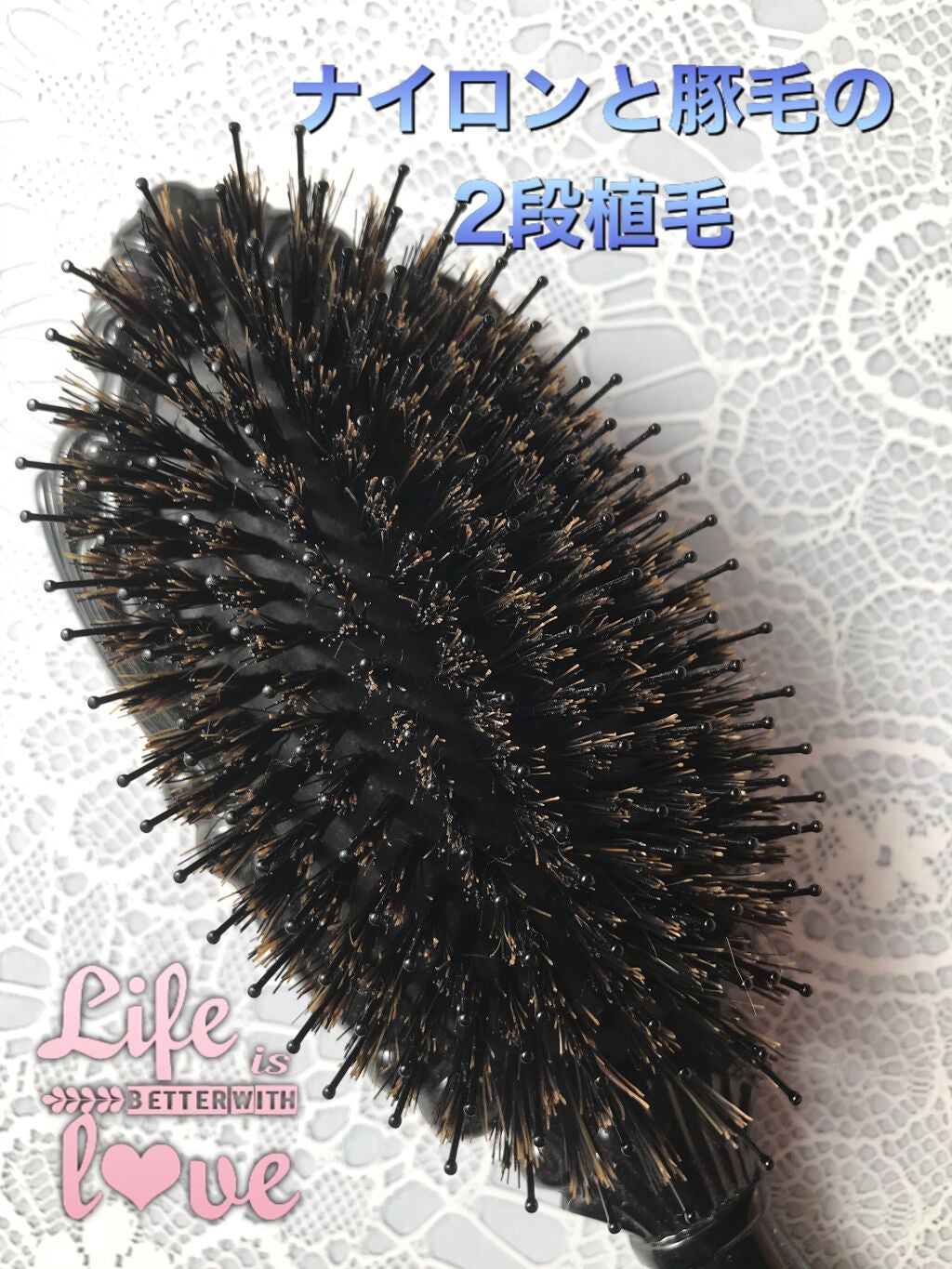 ヘアー ブラッシュ/ANNA SUI/ヘアブラシを使ったクチコミ(3枚目)