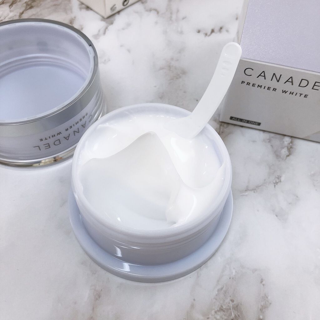 プレミアホワイト オールインワン/CANADEL/オールインワン化粧品を使ったクチコミ（2枚目）
