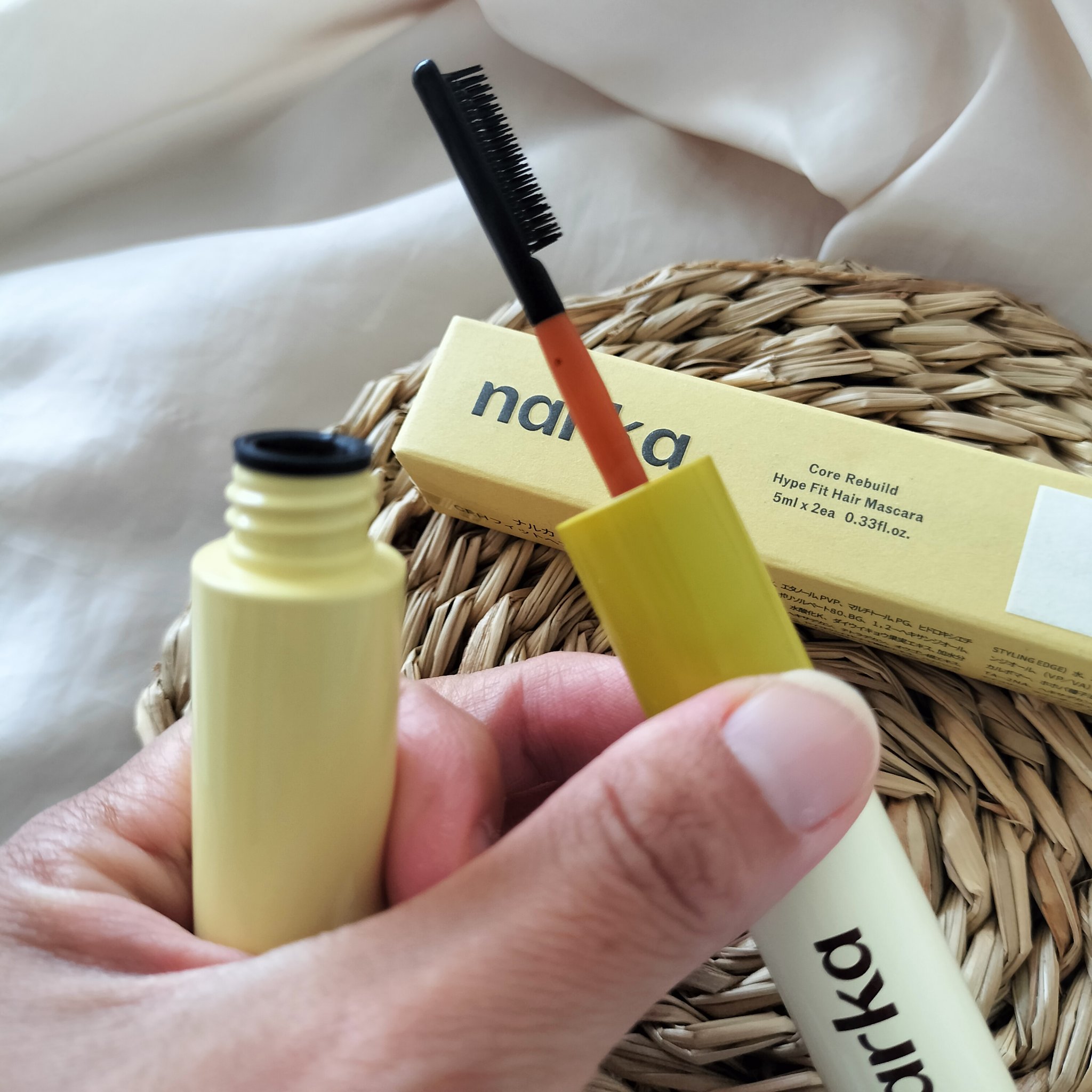 ハイプフィットヘアマスカラ/narka/その他スタイリングを使ったクチコミ（3枚目）