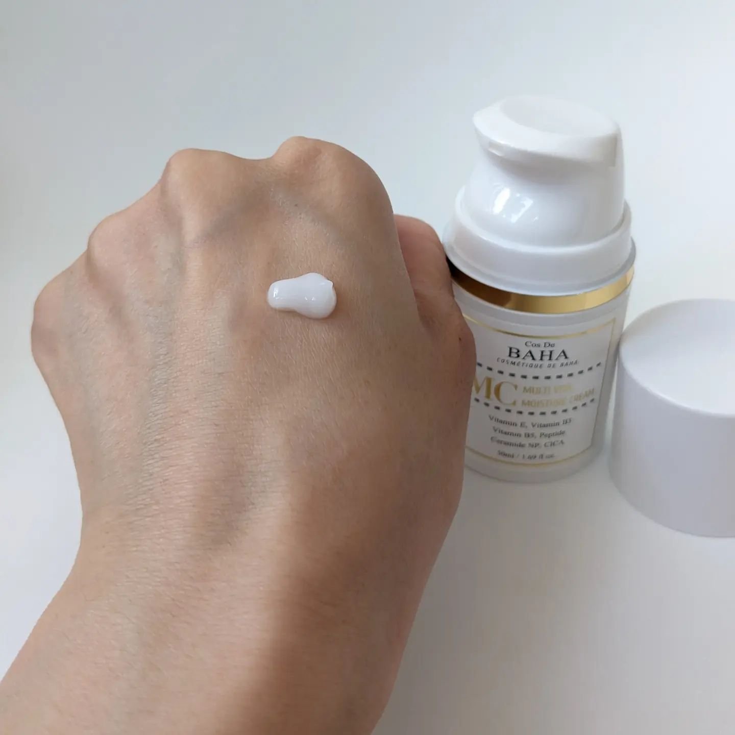 MCマルチビタモイスチャーセラミドクリーム/コスデバハ/フェイスクリームを使ったクチコミ（2枚目）