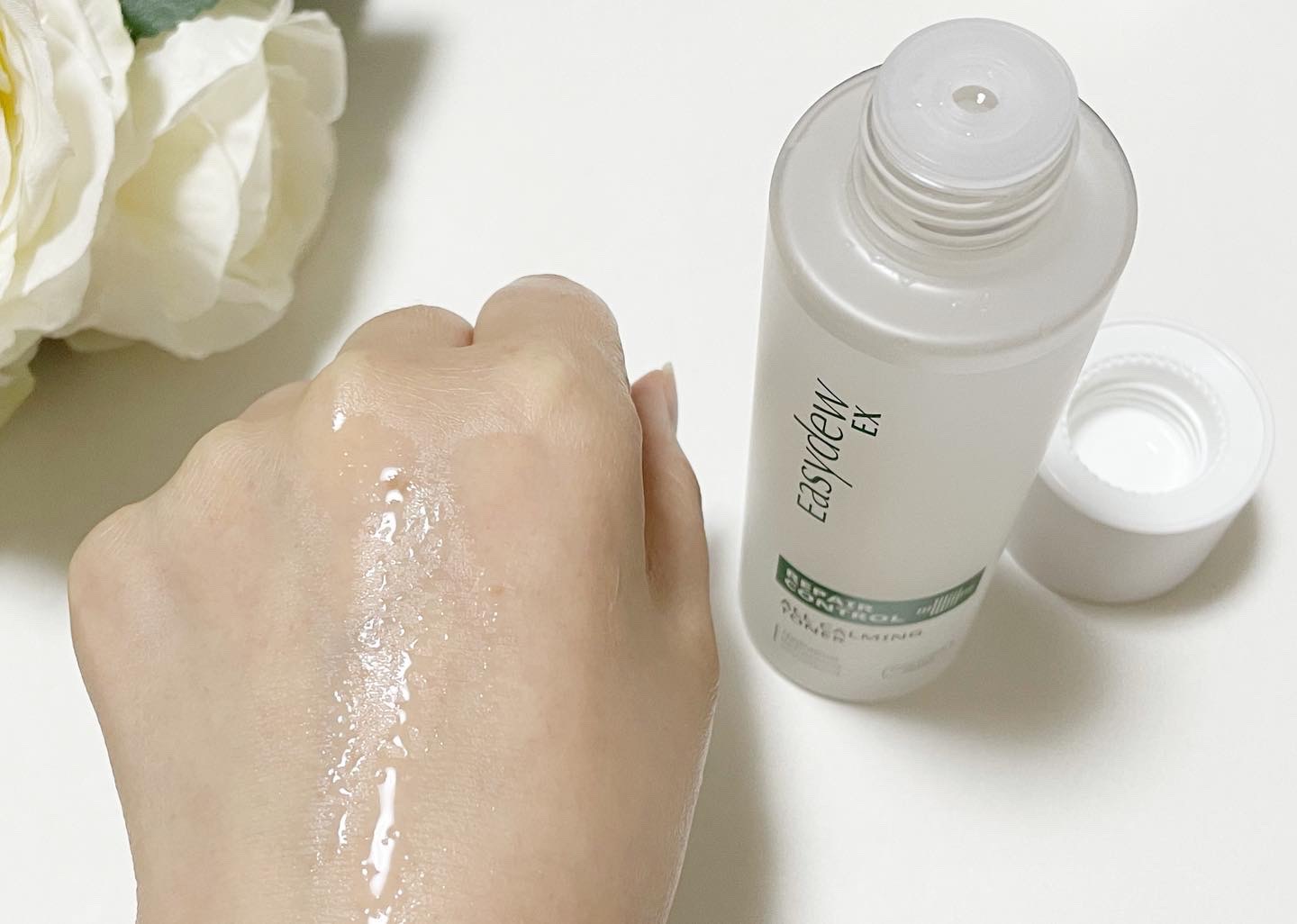 Easydew EX ALL CALMING TONER オール カーミング トナー/Easydew/化粧水を使ったクチコミ（3枚目）