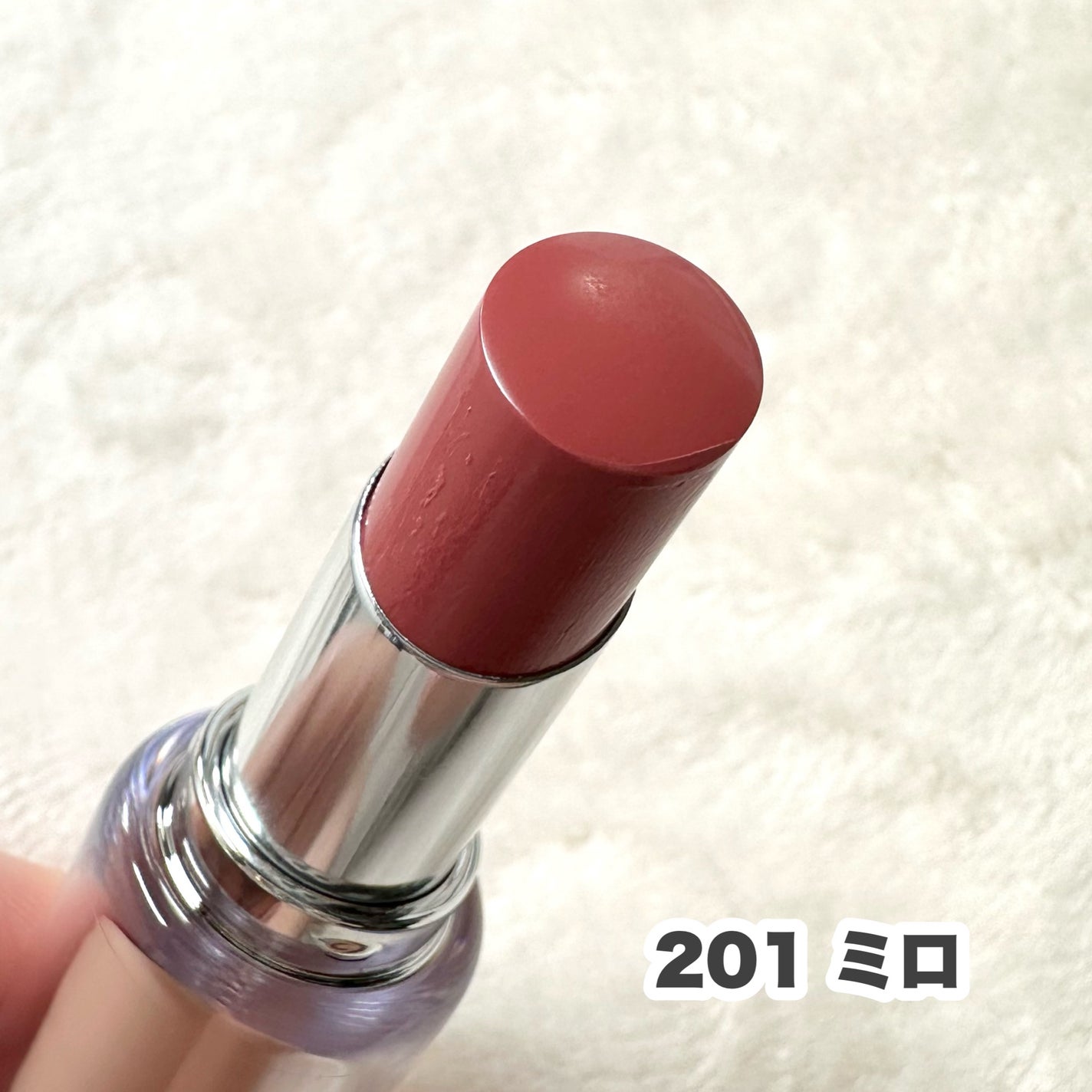 ボンディンググロウリップスティック/Laka/口紅を使ったクチコミ(3枚目)