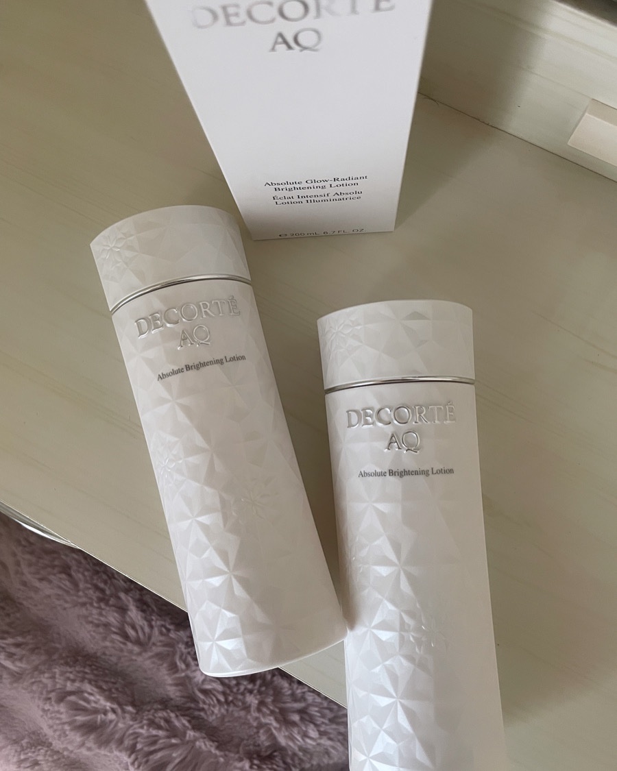 DECORTÉ AQ アブソリュート ローション ブライトのクチコミ「乳液に続き化粧水もリピート✨
⁡
やっぱり乳液の方が早く終わる笑
⁡
𝑨𝑸は断然美白派！
美白.....」（1枚目）