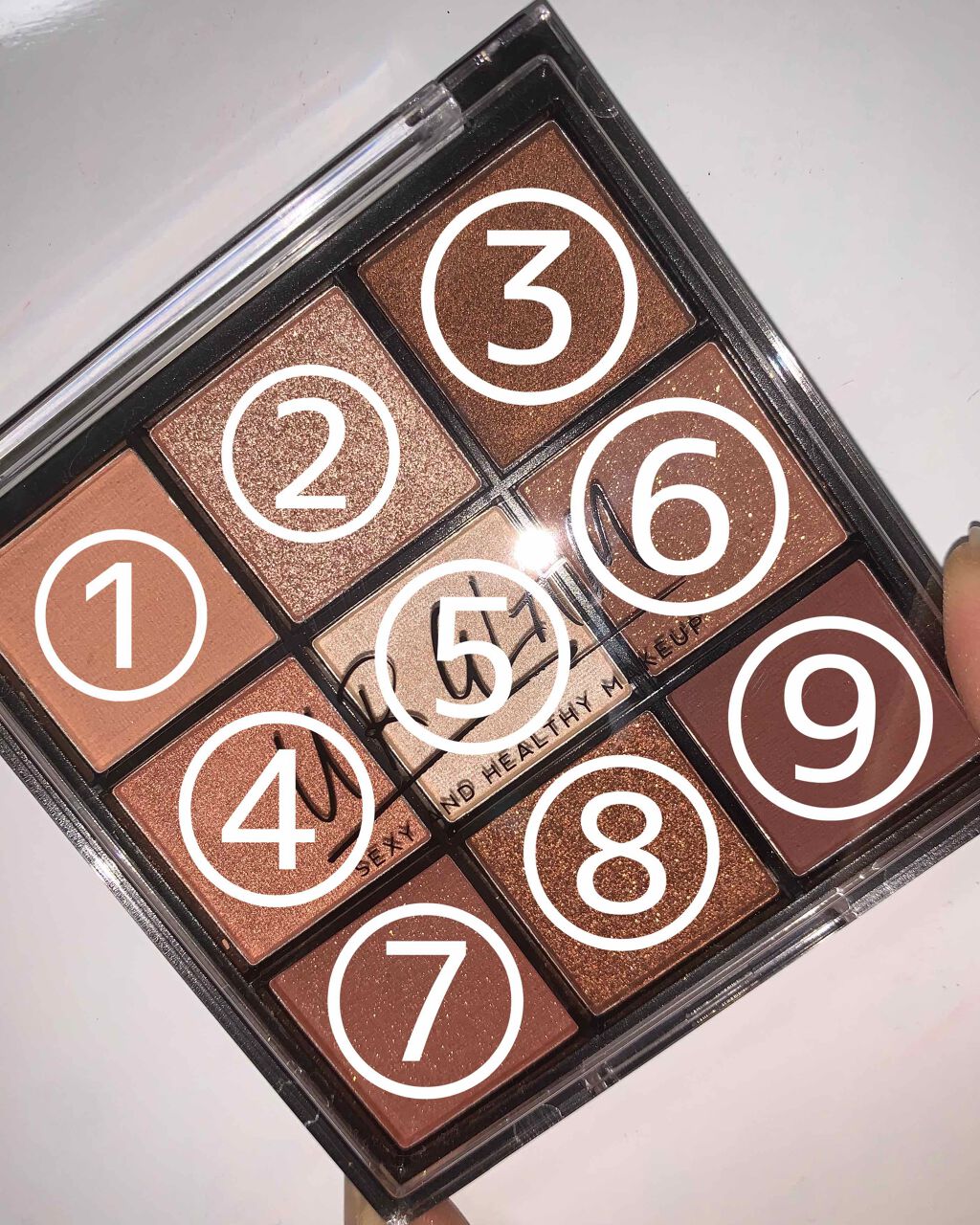 UR GLAM BLOOMING EYE COLOR PALETTE/U R GLAM/アイシャドウパレットを使ったクチコミ(2枚目)