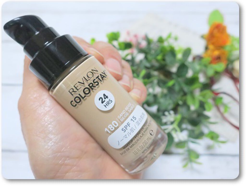 カラーステイ メイクアップ N/REVLON/リキッドファンデーションを使ったクチコミ(2枚目)