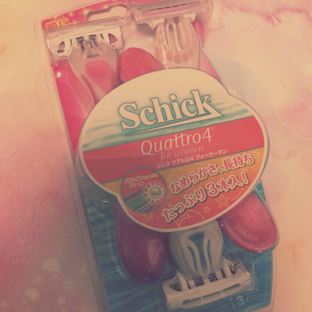 クアトロライト （２本入）/シック/シェーバーを使ったクチコミ（1枚目）