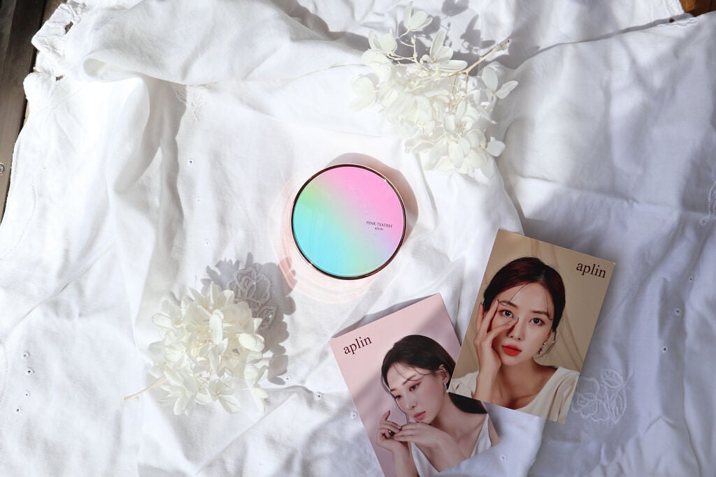 ピンクティーツリーカバークッション/APLIN/クッションファンデーションを使ったクチコミ(8枚目)