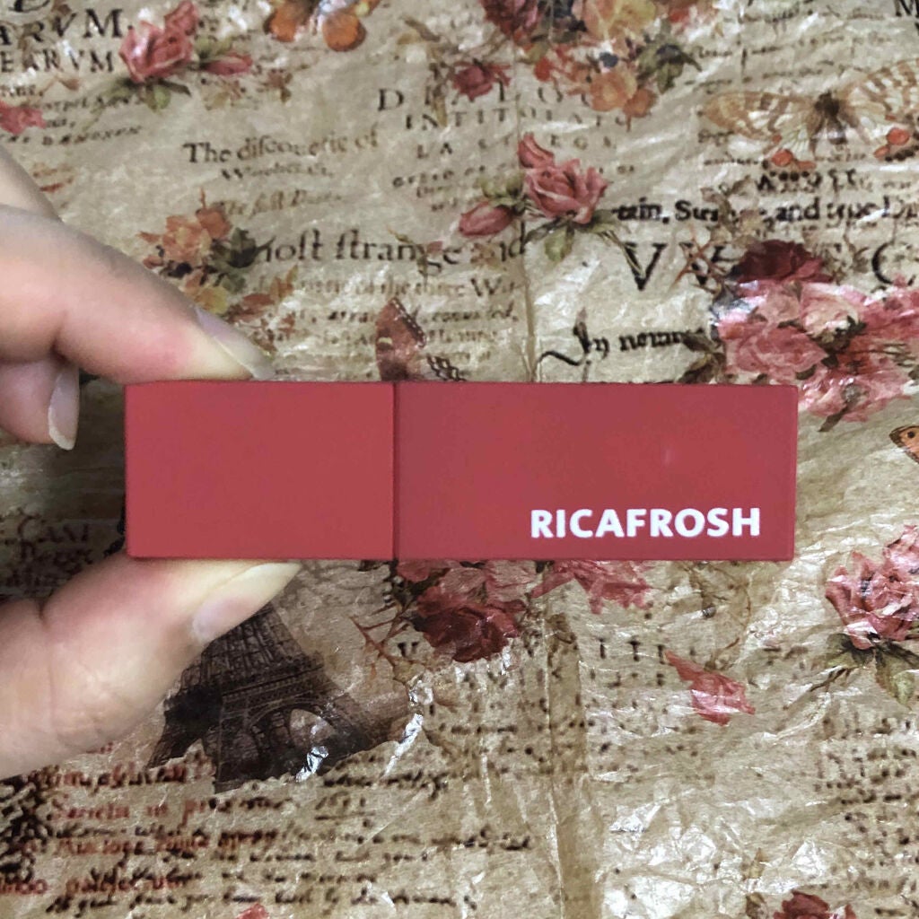 ジューシーリブティント/RICAFROSH/リップティントを使ったクチコミ(2枚目)