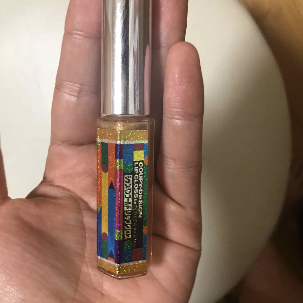 クーピー柄リップグロス/デコラガール/リップグロスを使ったクチコミ（1枚目）