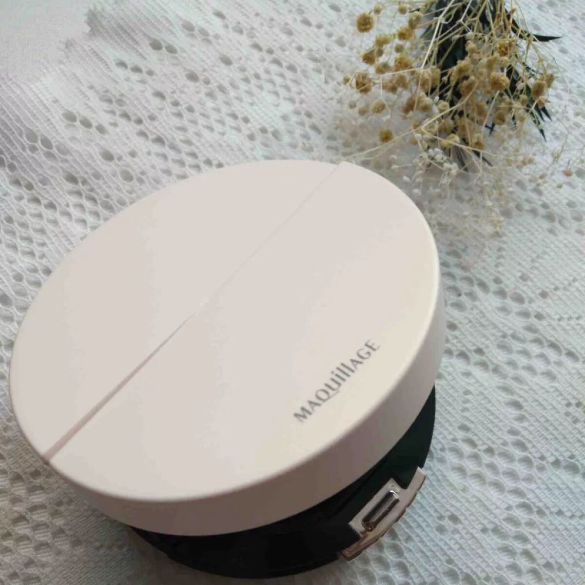 ドラマティッククッションジェリー/マキアージュ/クッションファンデーションを使ったクチコミ(2枚目)