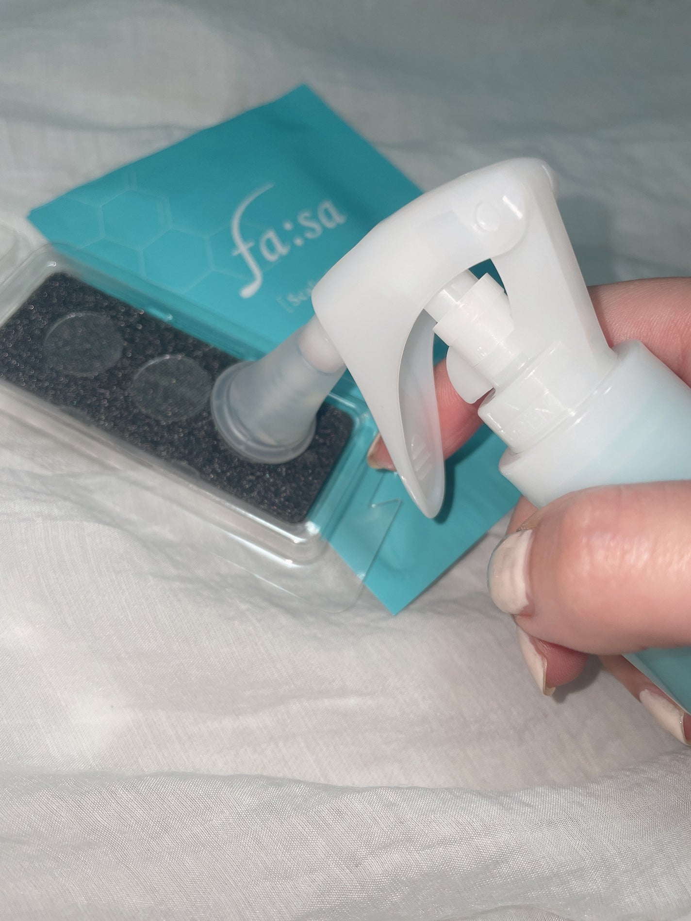 スペシャルケアセット(スキャルプパッチ/育毛トニック)/fasa/頭皮ローションを使ったクチコミ(4枚目)