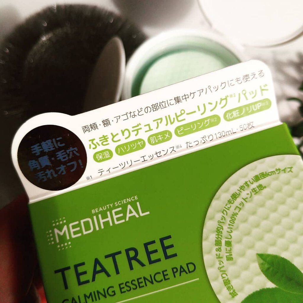 ティーツリーカーミングエッセンスパッド/MEDIHEAL/トナーパッドを使ったクチコミ(6枚目)