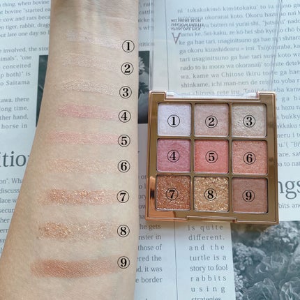 ワンピックアイシャドウパレット/APLIN/アイシャドウパレットを使ったクチコミ(3枚目)