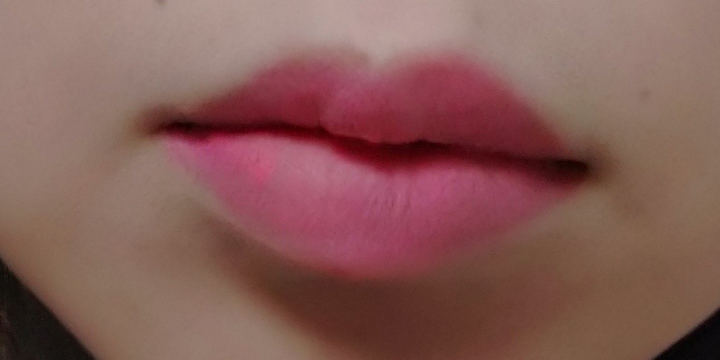 ファーリーマットリップ&チークマッド/INTO U/口紅を使ったクチコミ(2枚目)