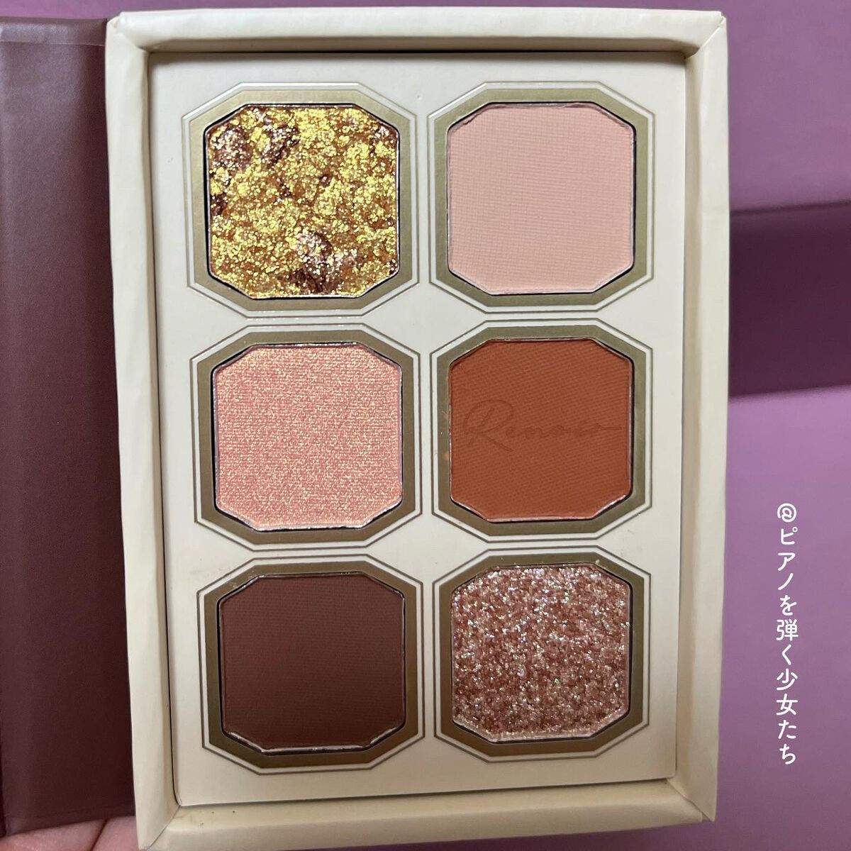 絵画アイシャドウパレット/MilleFée/アイシャドウパレットを使ったクチコミ(4枚目)