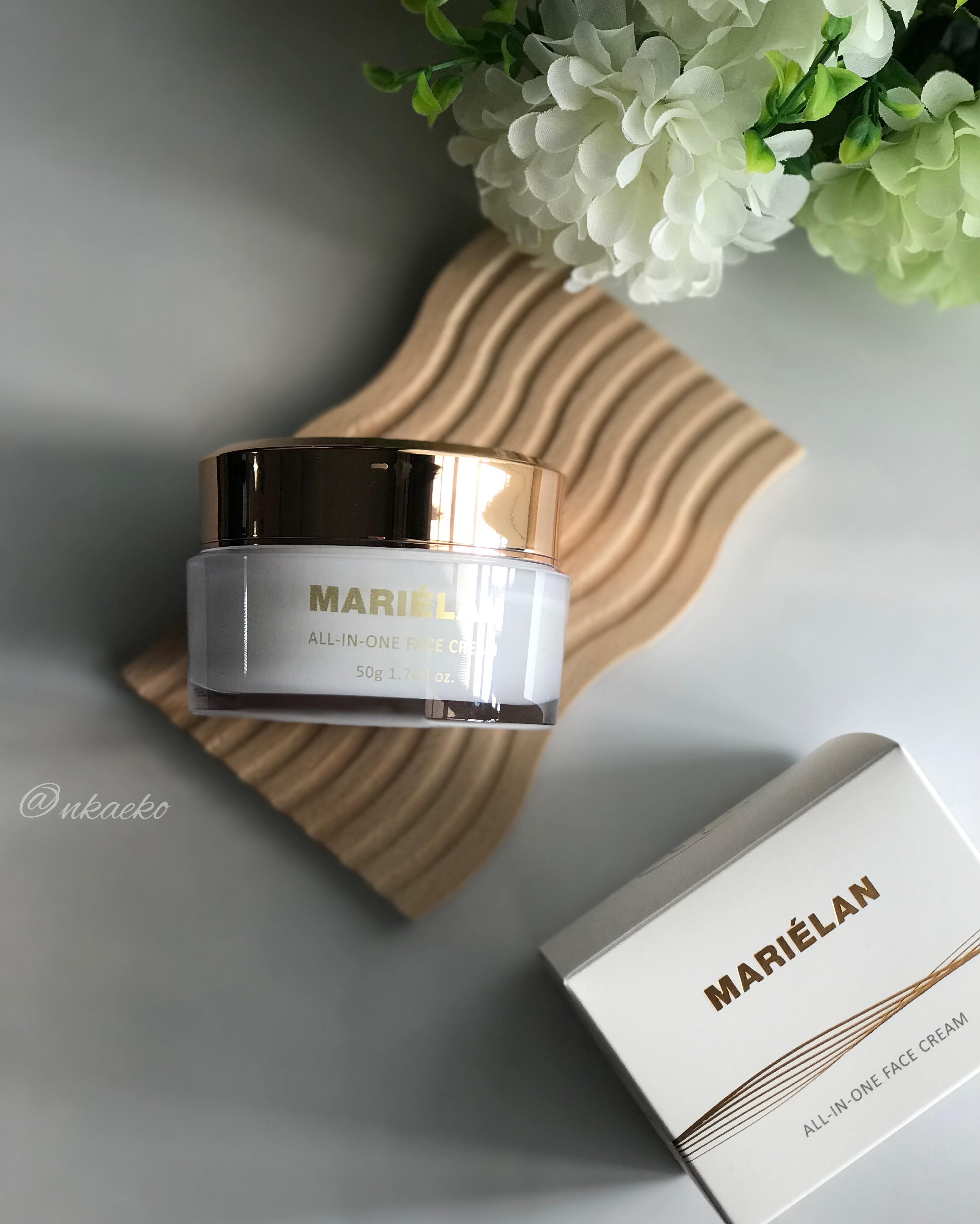 オールインワン フェイスクリーム /MARIÉLAN/オールインワン化粧品を使ったクチコミ（1枚目）