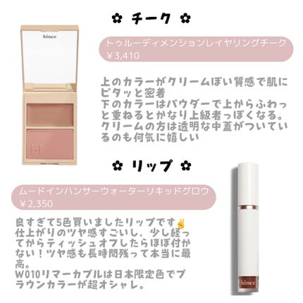 ムードインハンサーシアー/hince/口紅を使ったクチコミ(4枚目)