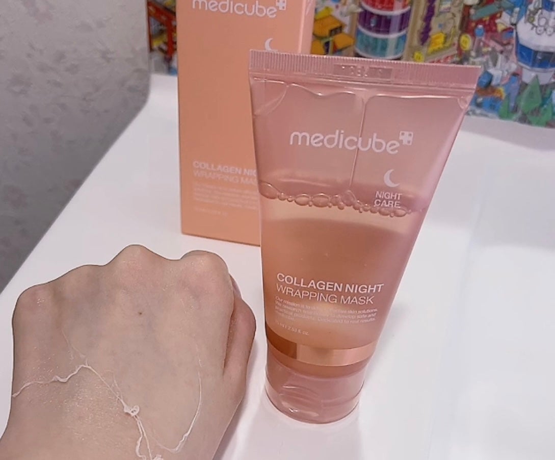 コラーゲンナイトラッピングマスク/MEDICUBE/洗い流すパック・マスクを使ったクチコミ(6枚目)