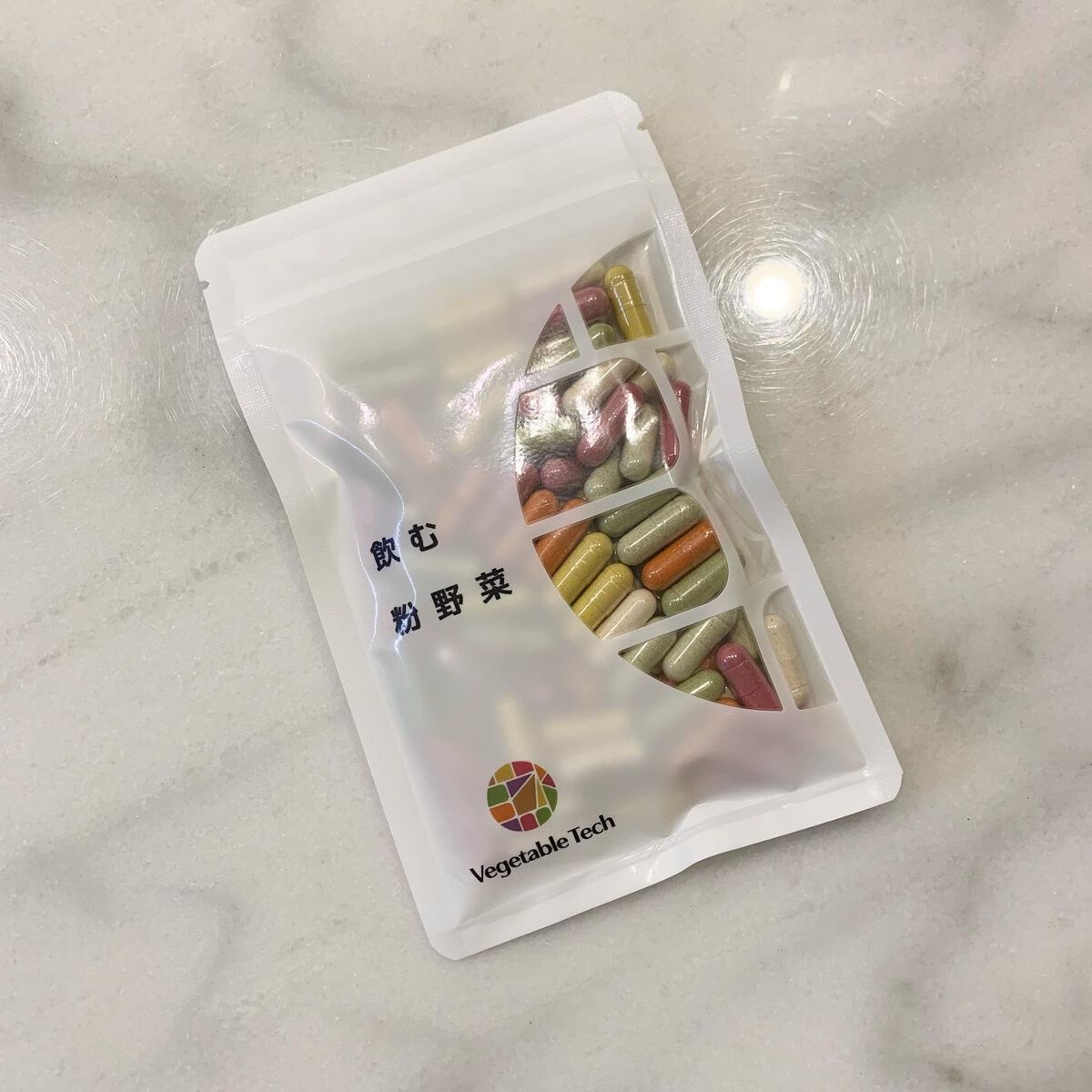 飲む粉野菜/ベジタブルテック/健康サプリメントを使ったクチコミ（1枚目）