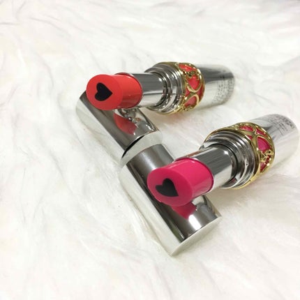 ヴォリュプテ プランプインカラー 2 ダズリング フューシャ/YVES SAINT LAURENT BEAUTE/口紅を使ったクチコミ(1枚目)