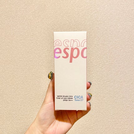 ウォータースプラッシュシカトーンアップクリーム/espoir/化粧下地を使ったクチコミ(3枚目)