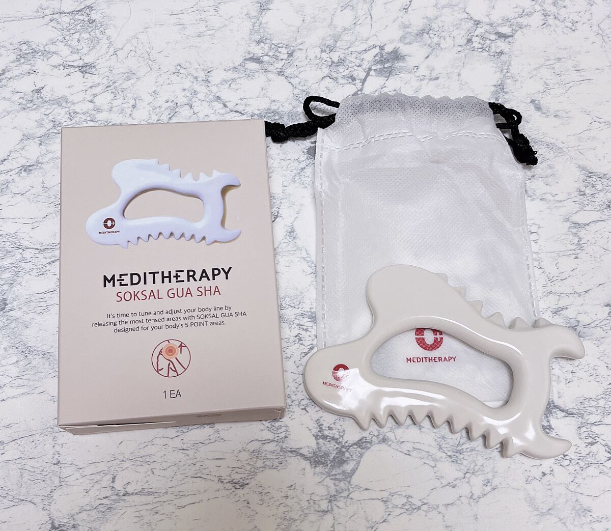 SOKSAL かっさ/MEDITHERAPY/かっさプレートを使ったクチコミ（1枚目）