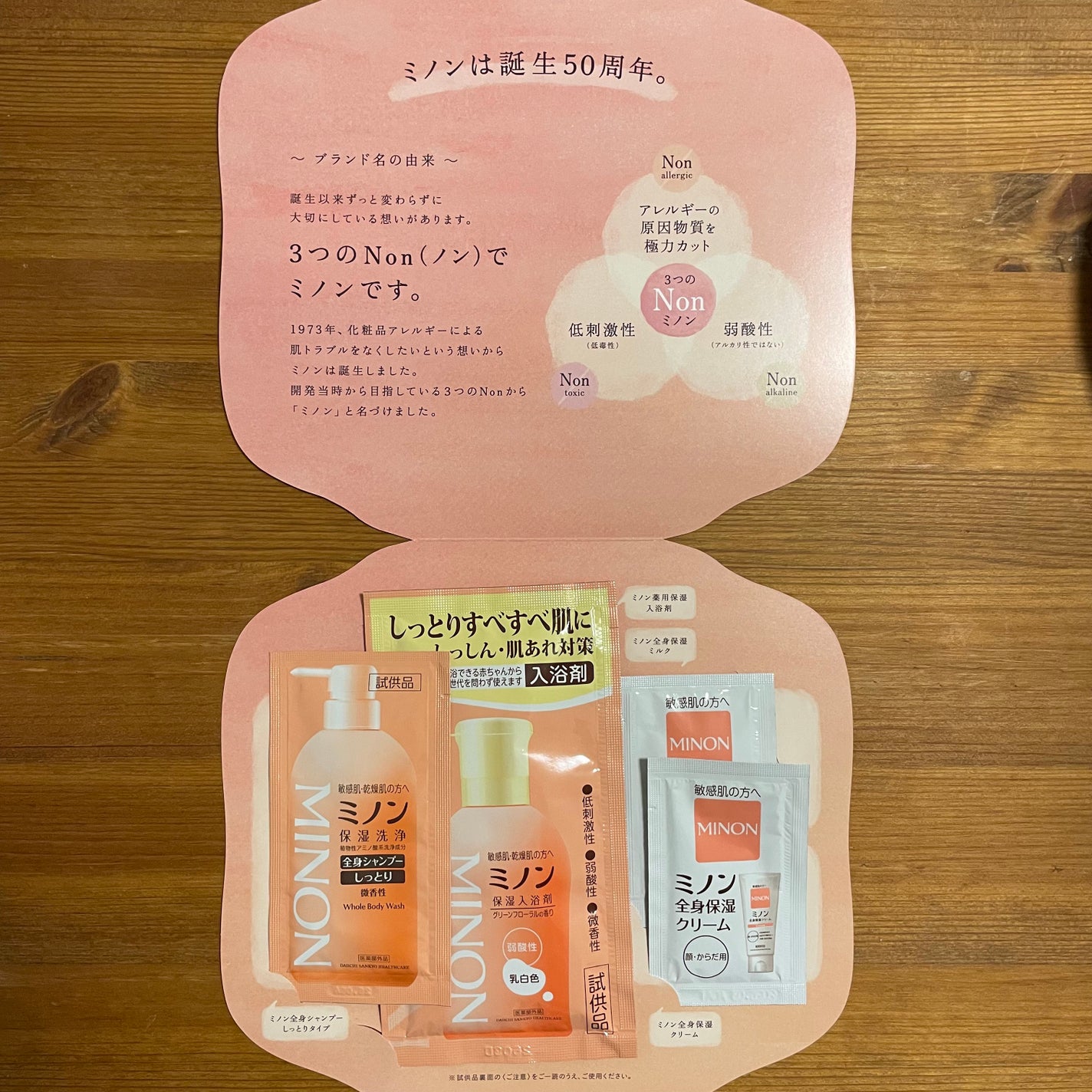 ミノン全身シャンプー(しっとりタイプ)/ミノン/ボディソープを使ったクチコミ(2枚目)