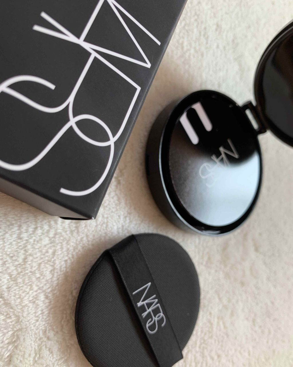 ナチュラルラディアント ロングウェア クッションファンデーション/NARS/クッションファンデーションを使ったクチコミ（1枚目）